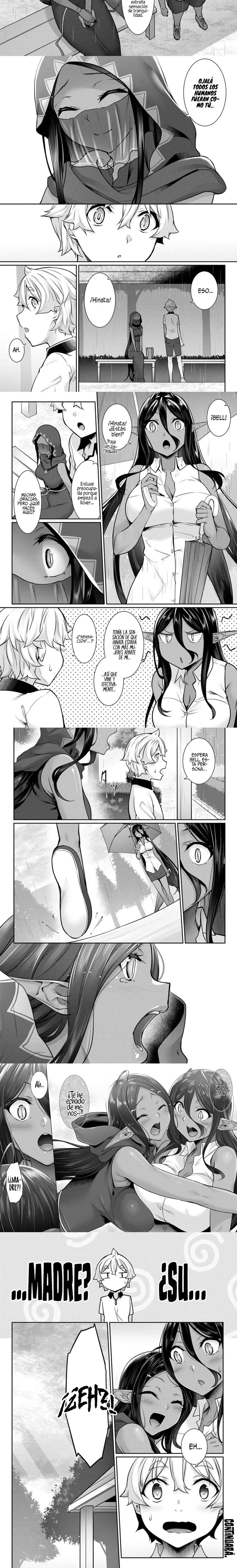 Chotto dake ai ga omoi Dark Elf ga Isekai kara oikakete kita Capítulo 12.2 - Page 2