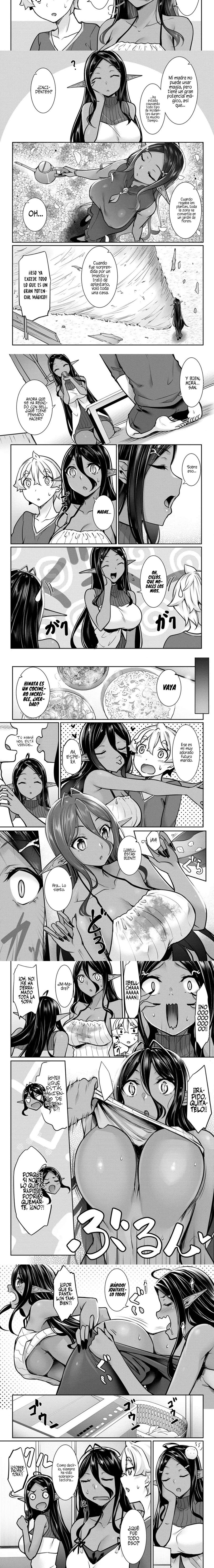 Chotto dake ai ga omoi Dark Elf ga Isekai kara oikakete kita Capítulo 13.1 - Page 2