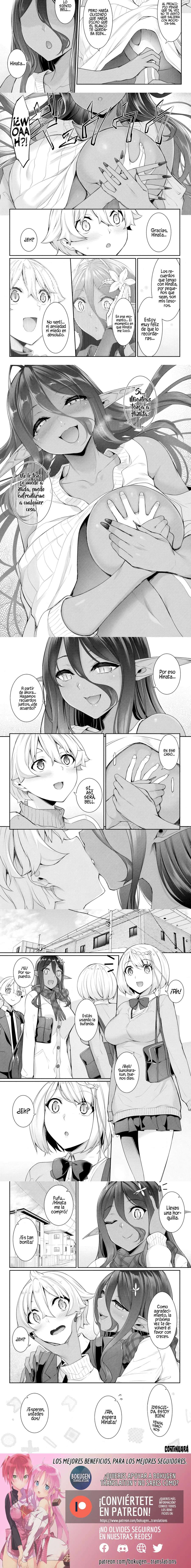 Chotto dake ai ga omoi Dark Elf ga Isekai kara oikakete kita Capítulo 17.2 - Page 2