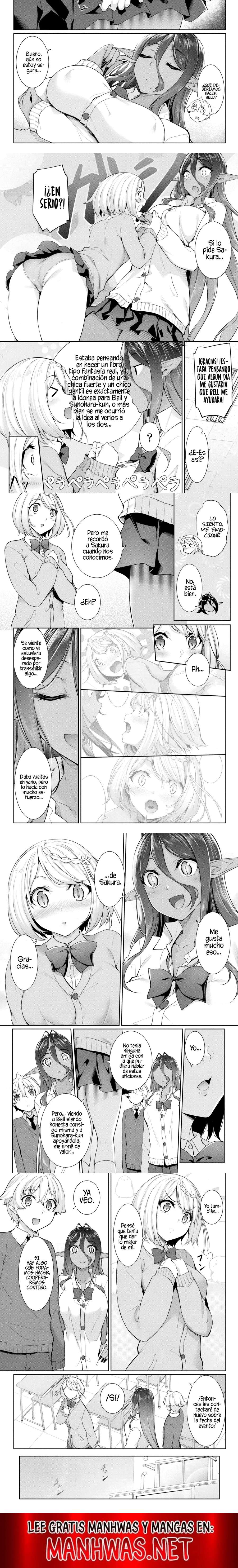 Chotto dake ai ga omoi Dark Elf ga Isekai kara oikakete kita Capítulo 18.1 - Page 2