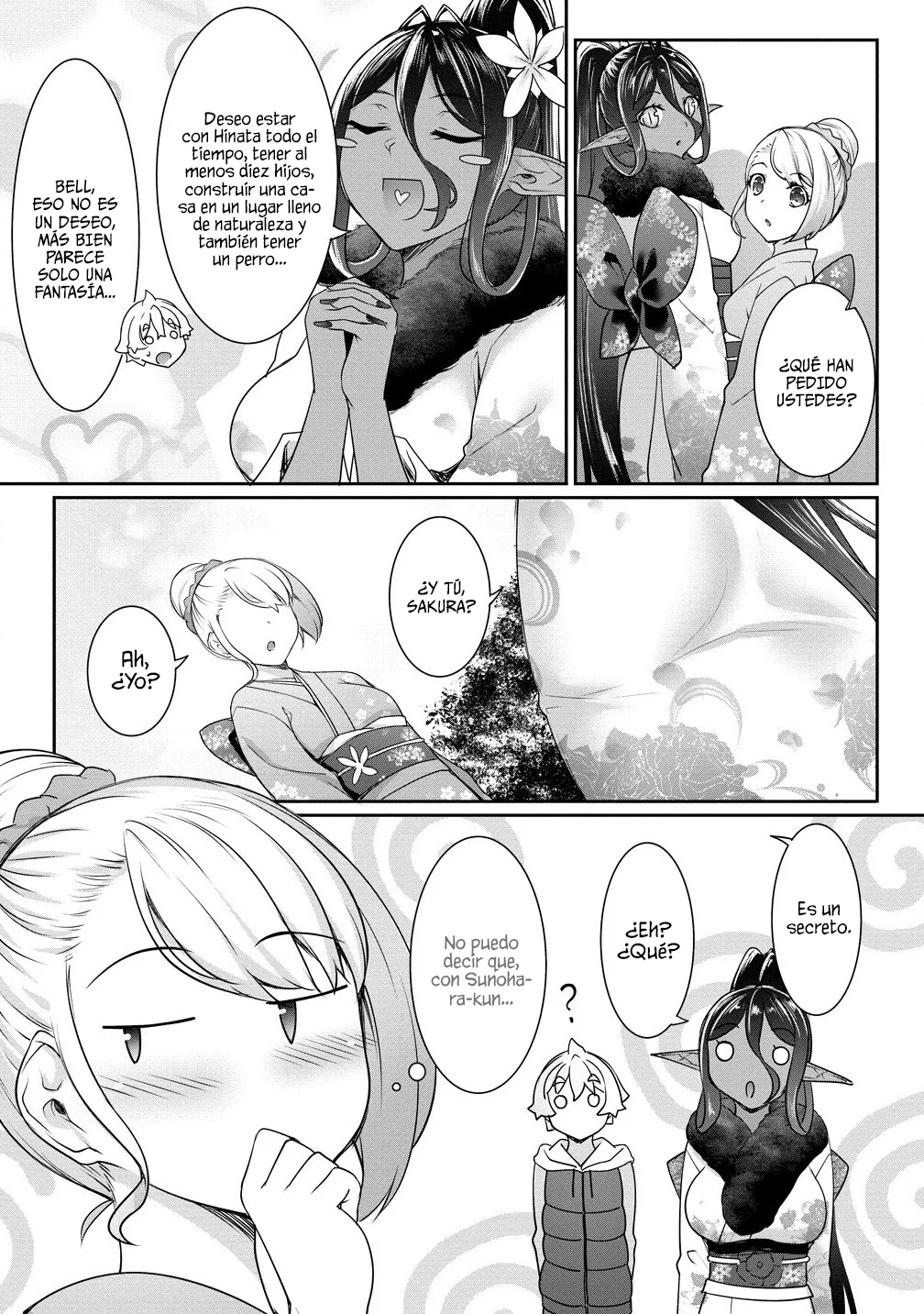 Chotto dake ai ga omoi Dark Elf ga Isekai kara oikakete kita Capítulo 20.1 - Page 8