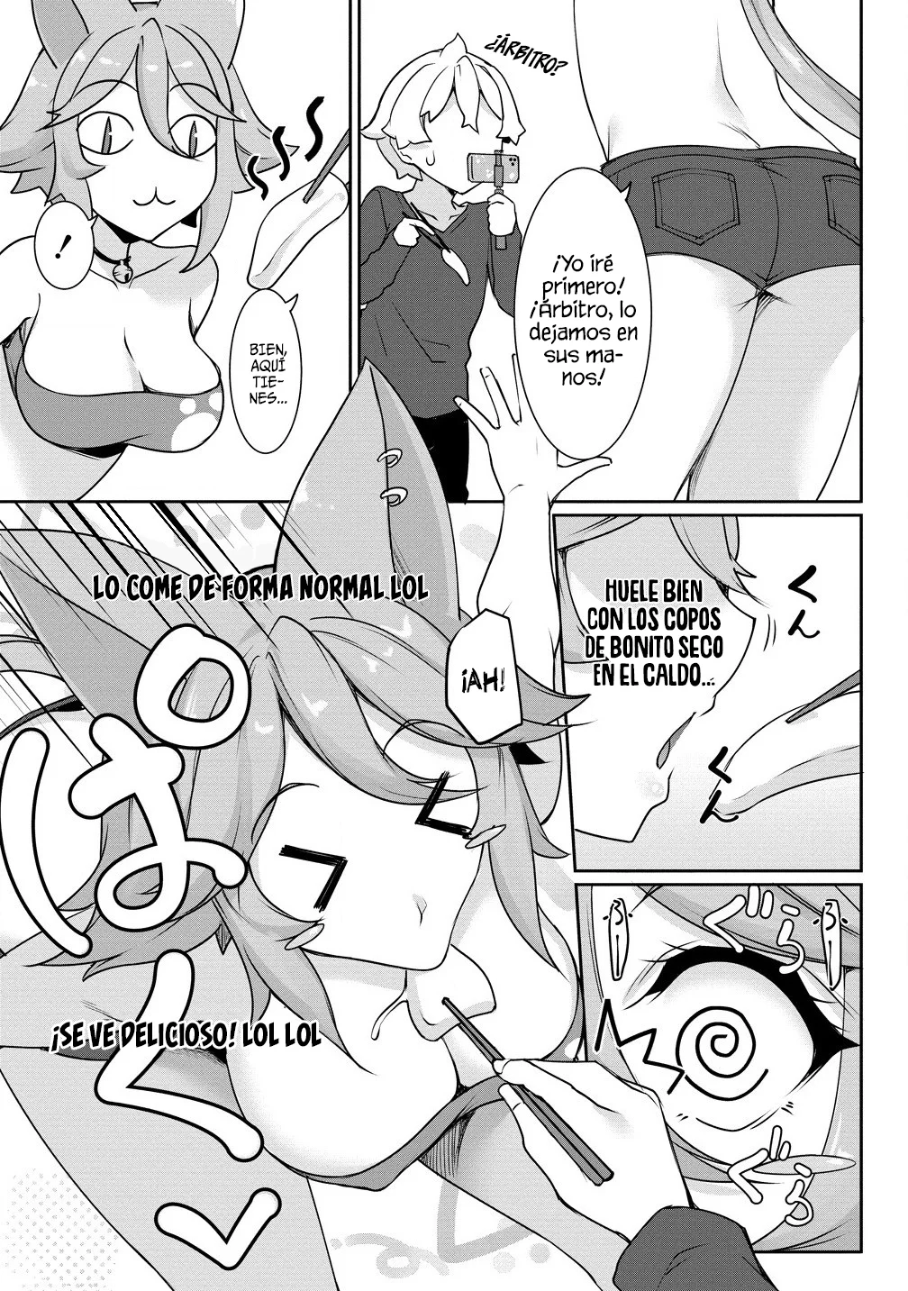 Chotto dake ai ga omoi Dark Elf ga Isekai kara oikakete kita Capítulo 21.1 - Page 12