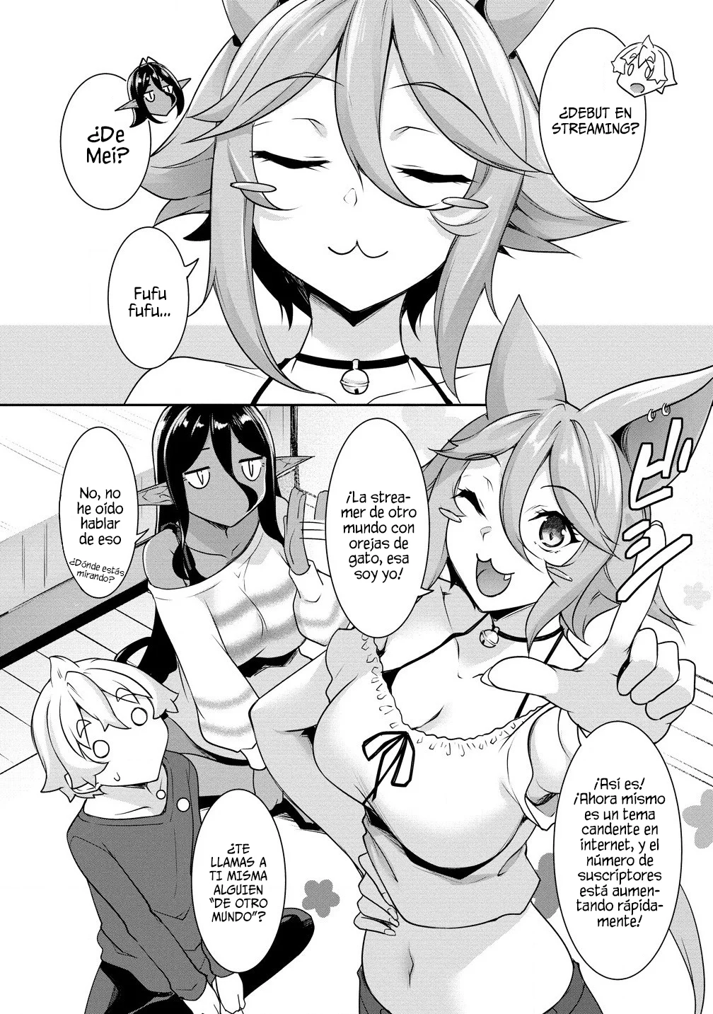 Chotto dake ai ga omoi Dark Elf ga Isekai kara oikakete kita Capítulo 21.1 - Page 7