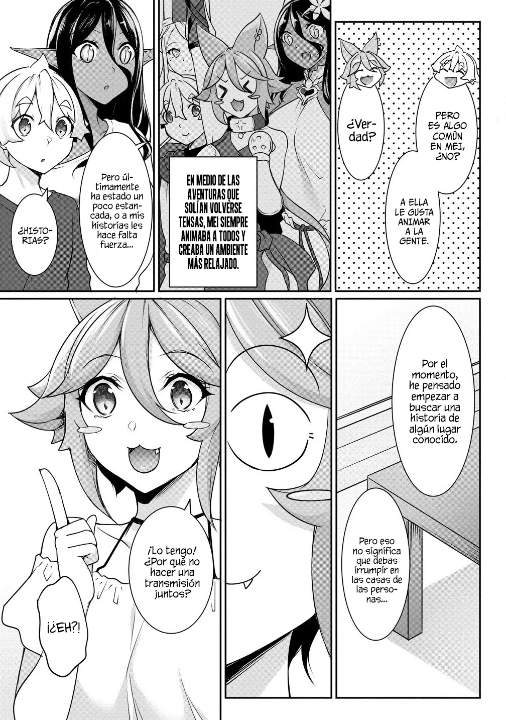 Chotto dake ai ga omoi Dark Elf ga Isekai kara oikakete kita Capítulo 21.1 - Page 8