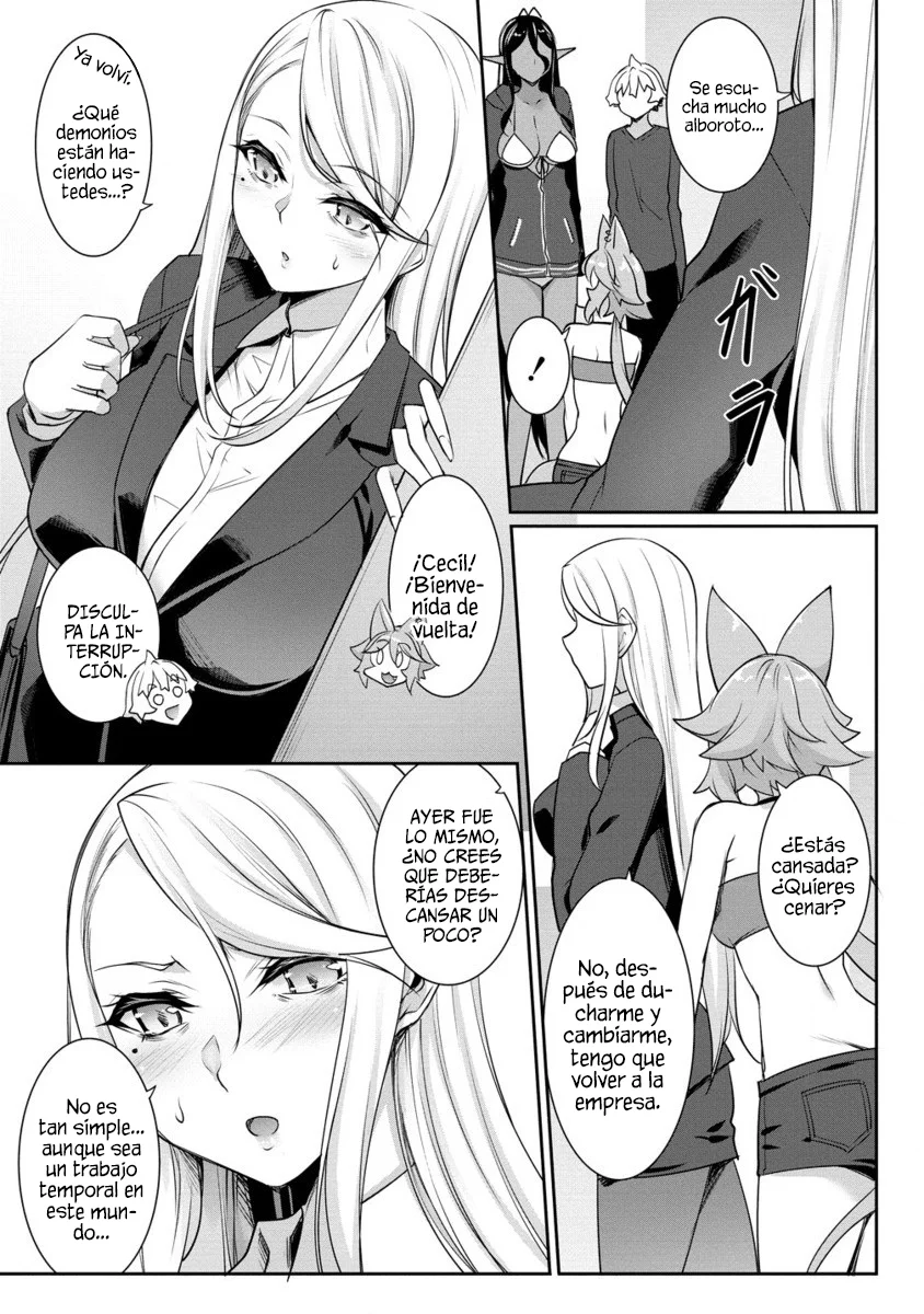Chotto dake ai ga omoi Dark Elf ga Isekai kara oikakete kita Capítulo 21.2 - Page 11