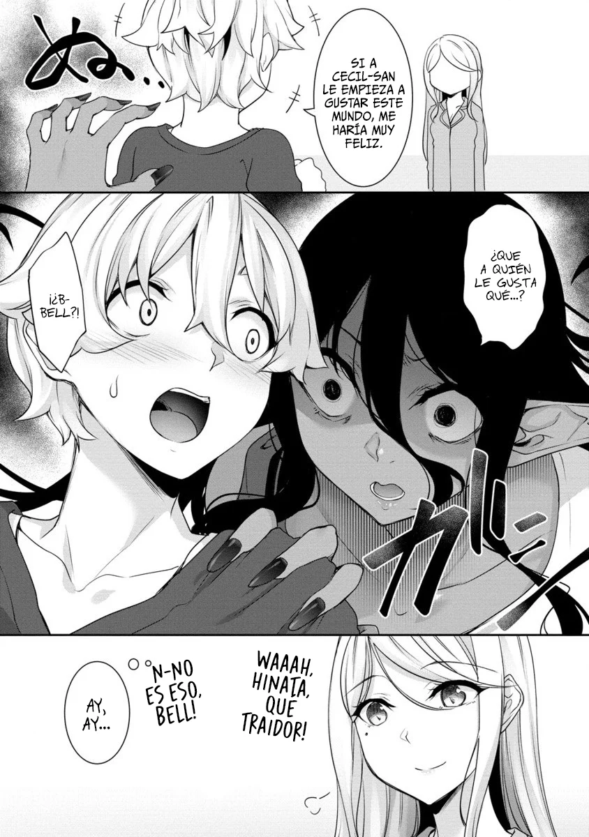 Chotto dake ai ga omoi Dark Elf ga Isekai kara oikakete kita Capítulo 22.2 - Page 9