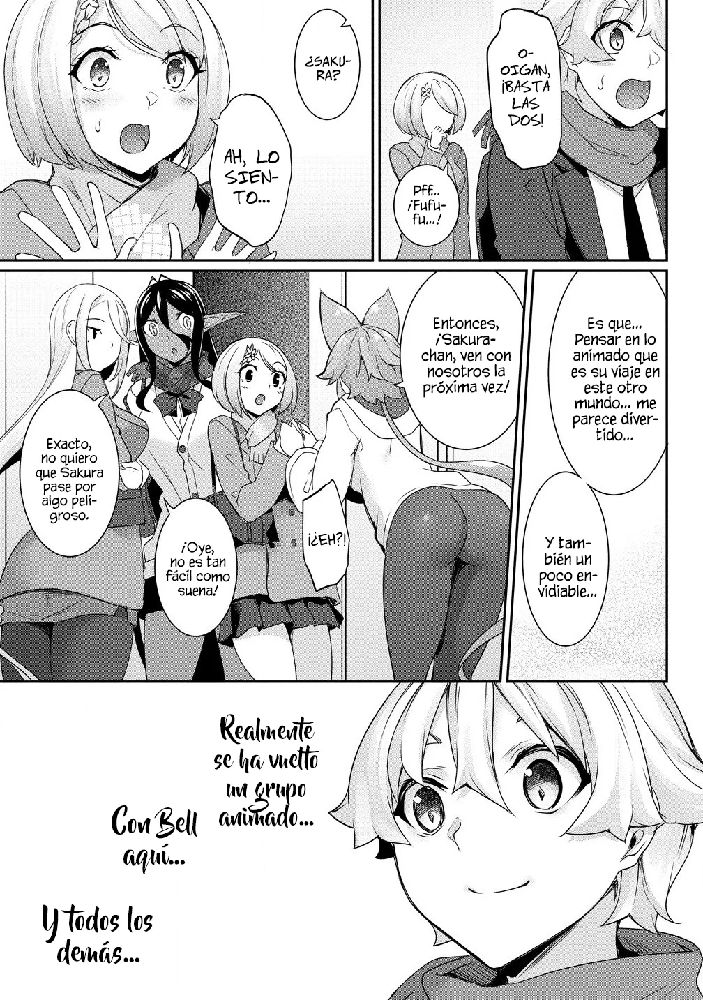 Chotto dake ai ga omoi Dark Elf ga Isekai kara oikakete kita Capítulo 23.2 - Page 12