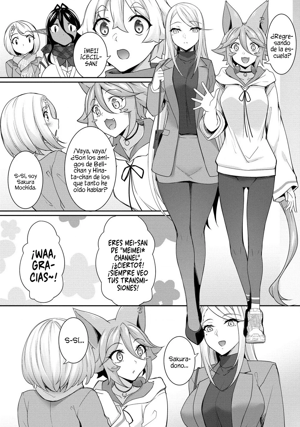 Chotto dake ai ga omoi Dark Elf ga Isekai kara oikakete kita Capítulo 23.2 - Page 8