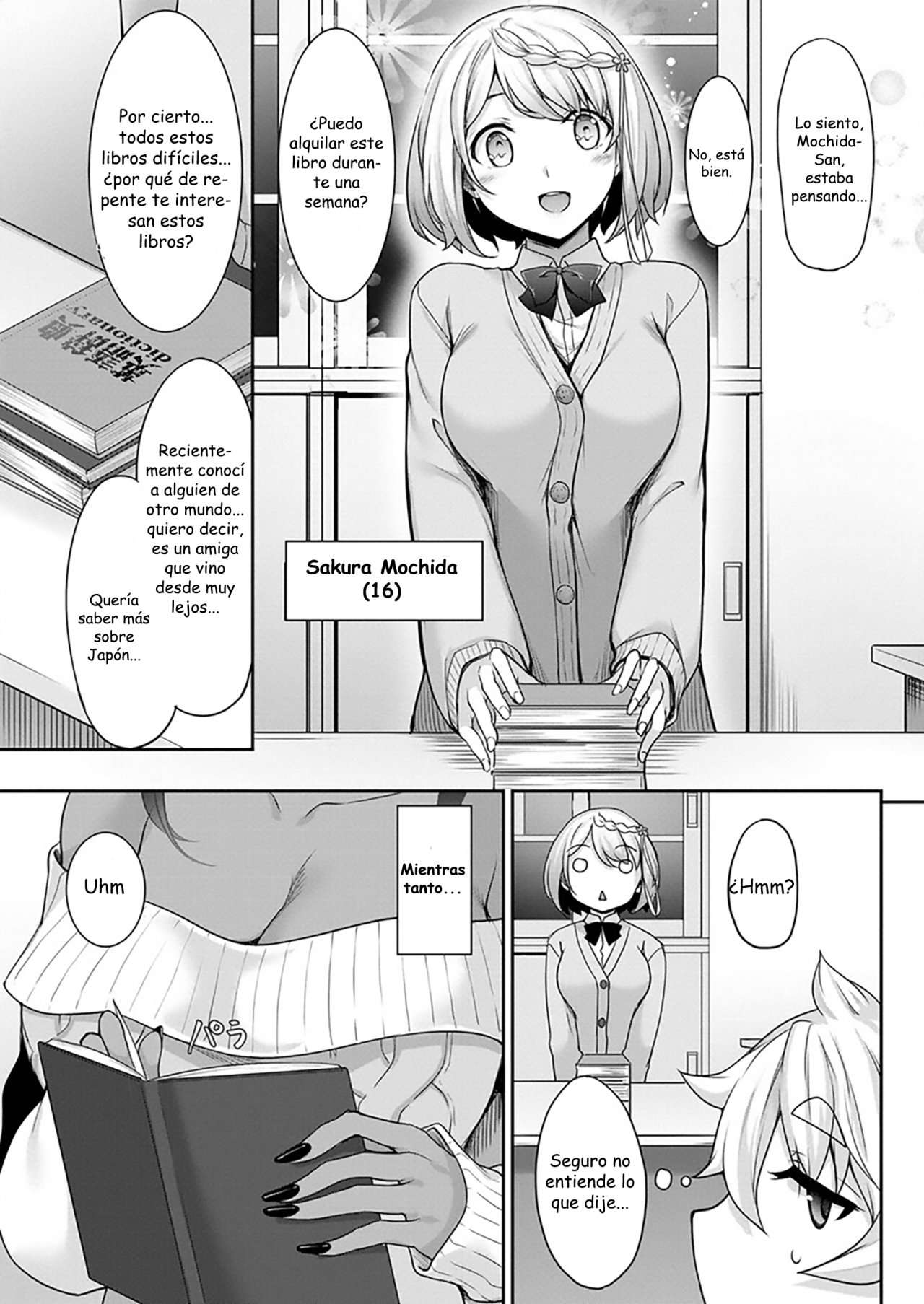 Chotto dake ai ga omoi Dark Elf ga Isekai kara oikakete kita Capítulo 3.5 - Page 2