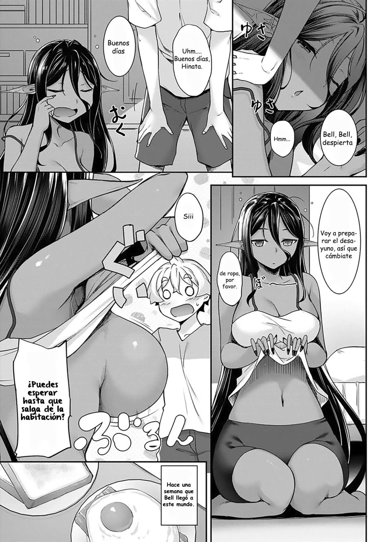 Chotto dake ai ga omoi Dark Elf ga Isekai kara oikakete kita Capítulo 3 - Page 4