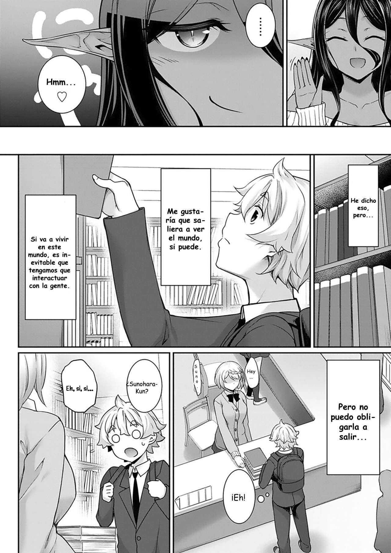 Chotto dake ai ga omoi Dark Elf ga Isekai kara oikakete kita Capítulo 3 - Page 9