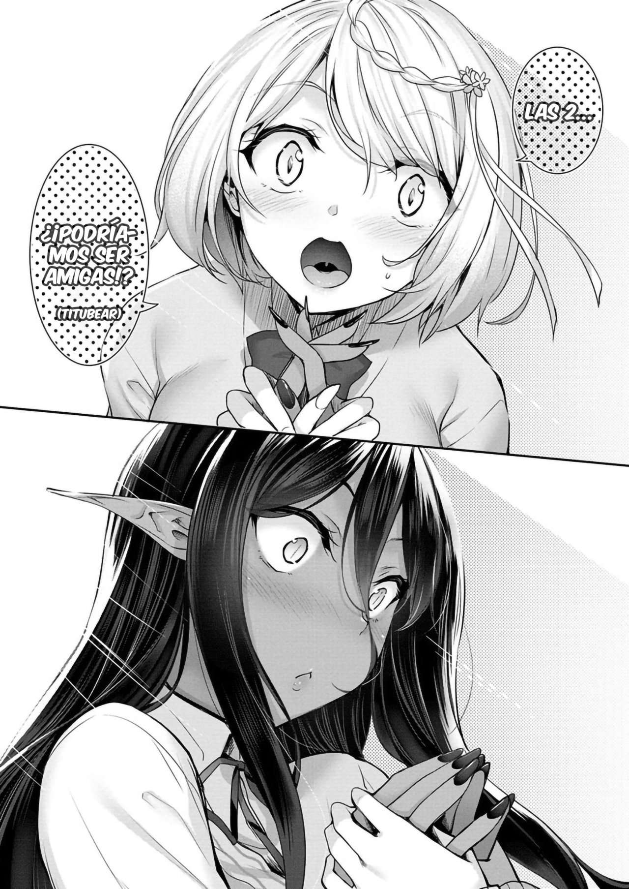 Chotto dake ai ga omoi Dark Elf ga Isekai kara oikakete kita Capítulo 4.5 - Page 7