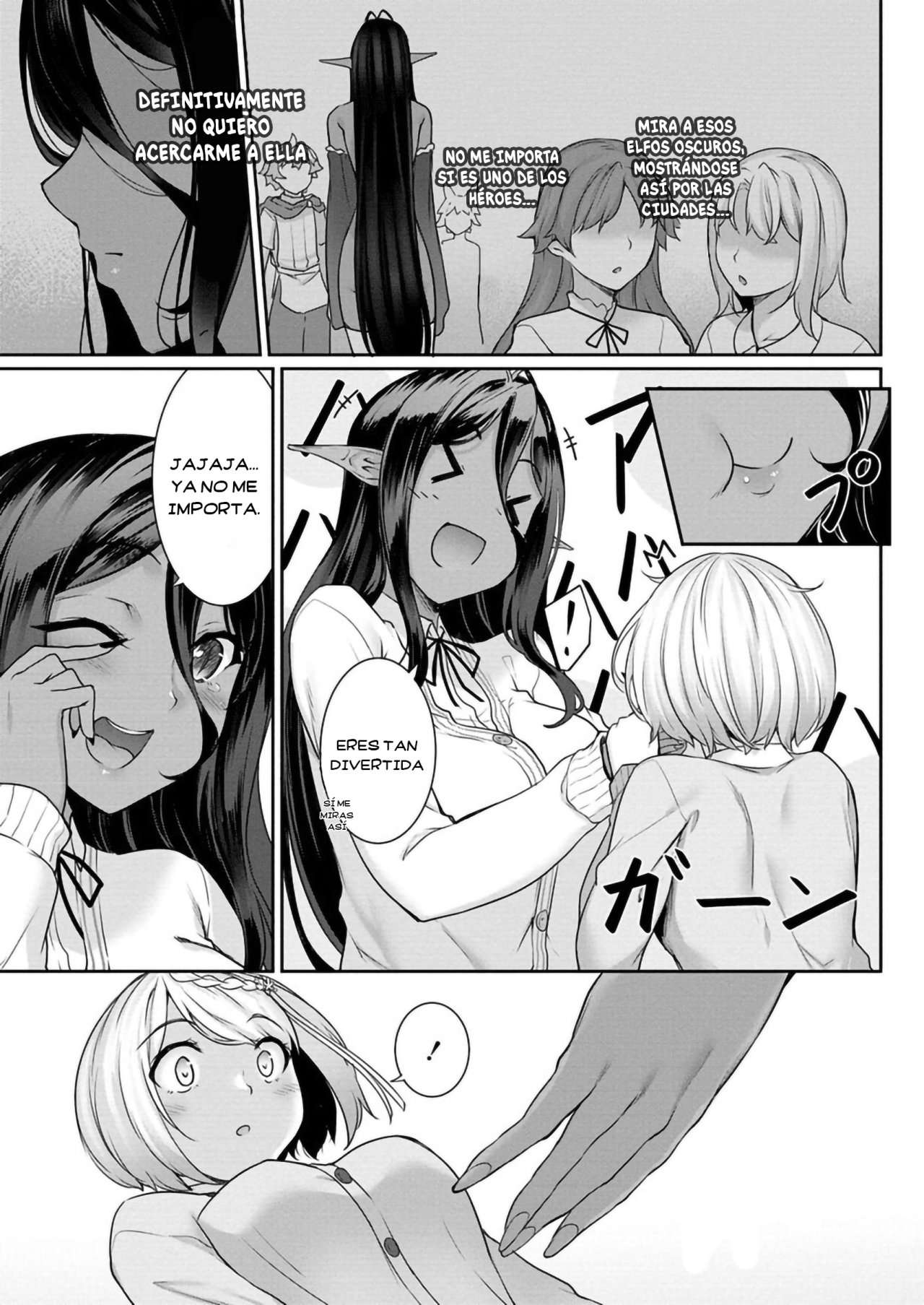 Chotto dake ai ga omoi Dark Elf ga Isekai kara oikakete kita Capítulo 4.5 - Page 8