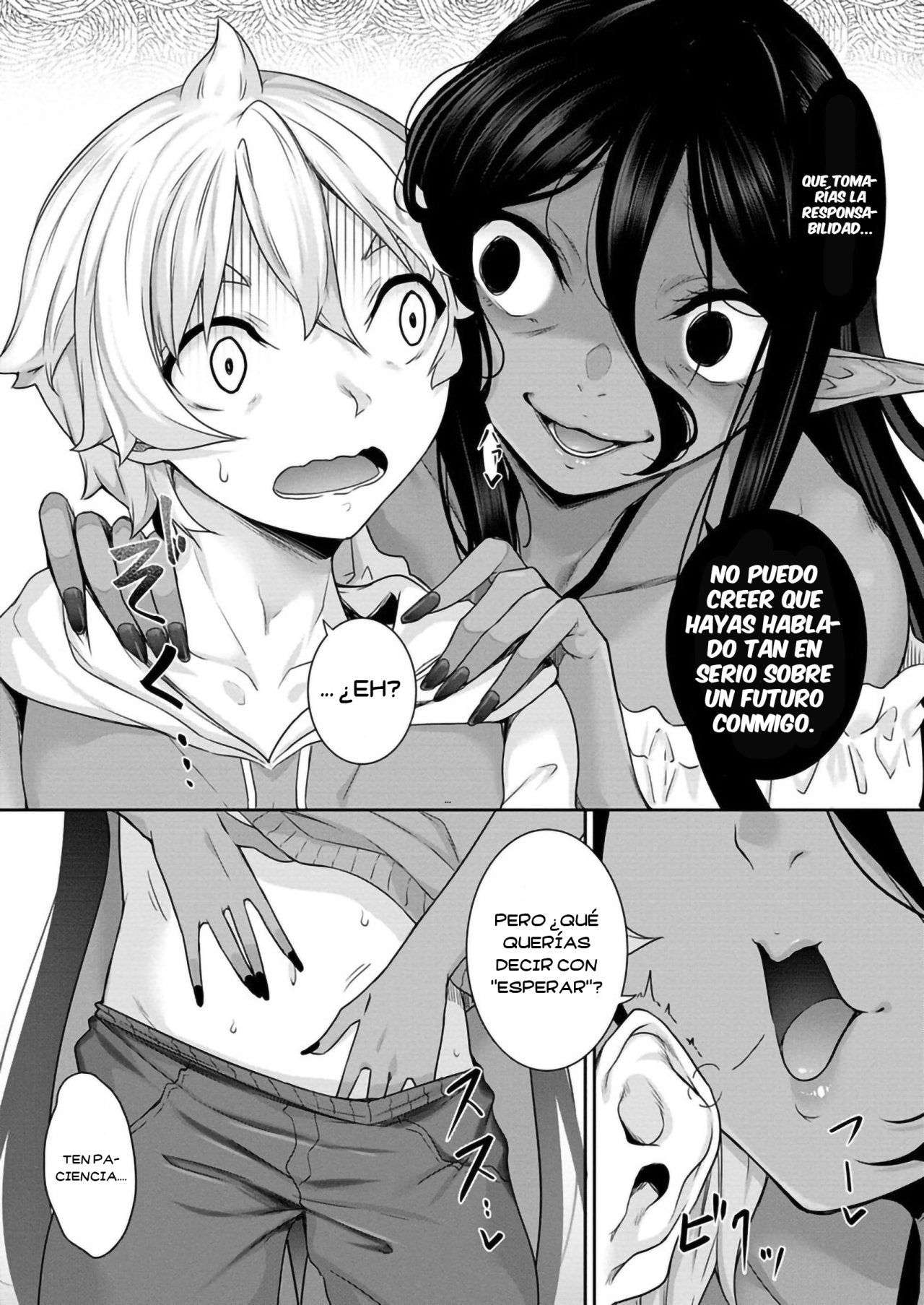 Chotto dake ai ga omoi Dark Elf ga Isekai kara oikakete kita Capítulo 7.5 - Page 10