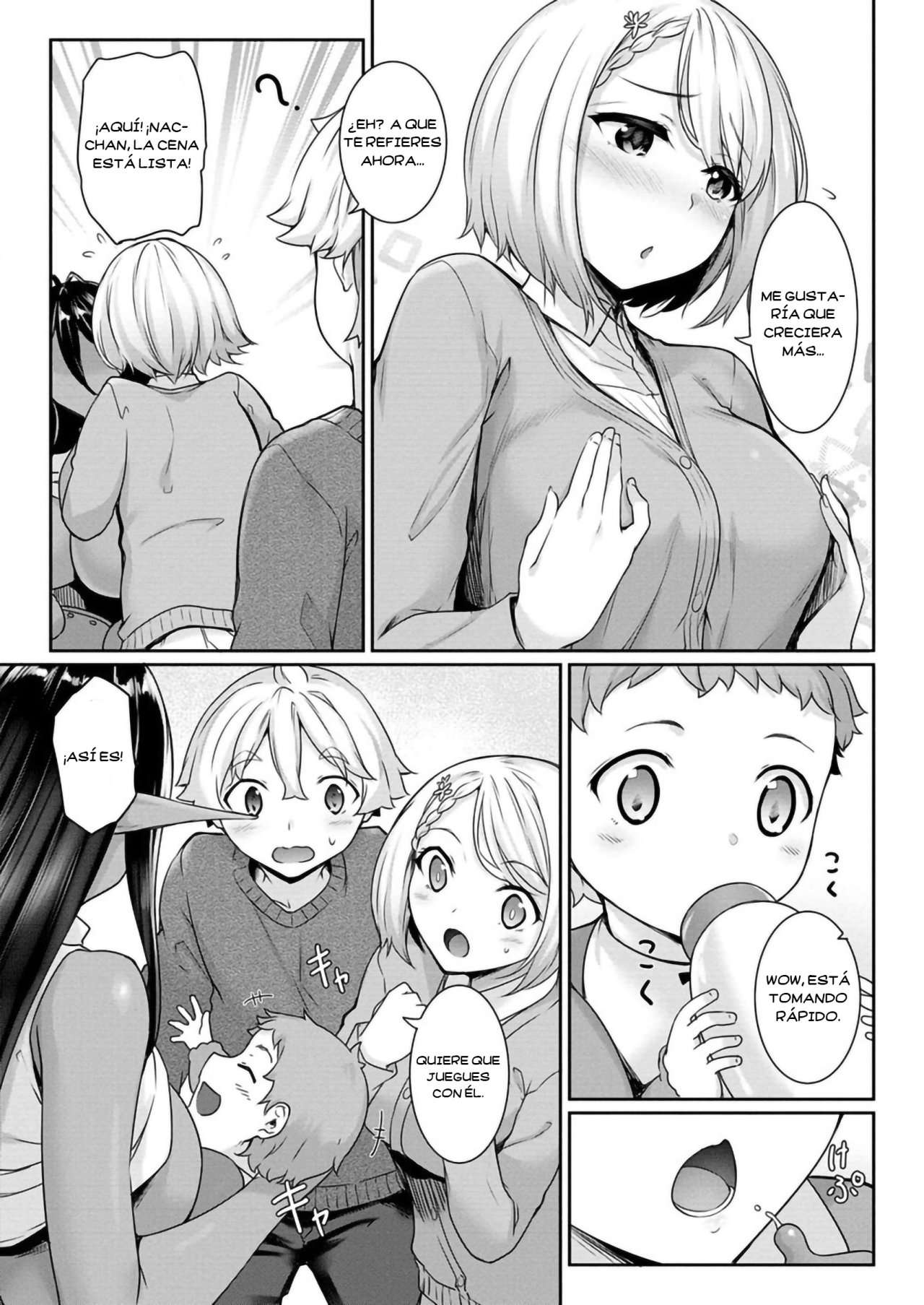 Chotto dake ai ga omoi Dark Elf ga Isekai kara oikakete kita Capítulo 8.5 - Page 3