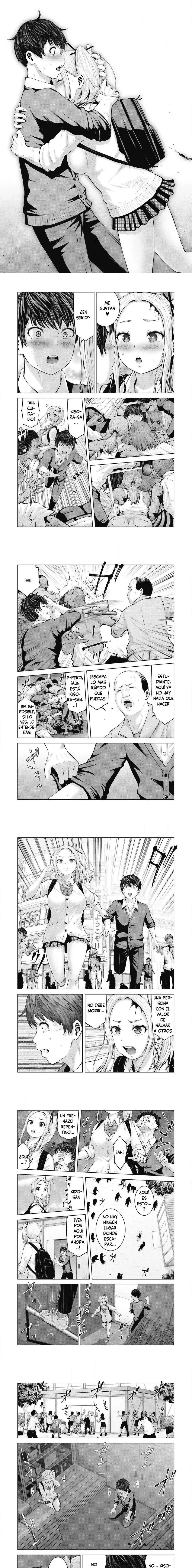 ZOMBIE SEKAI DE HAREM WO TSUKUROU Capítulo 1.2 - Page 3