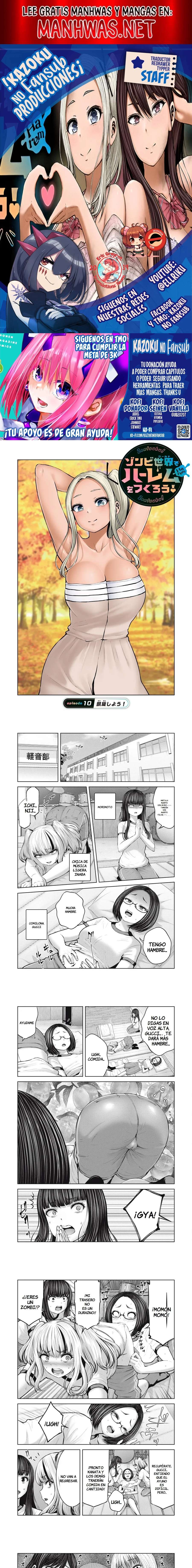ZOMBIE SEKAI DE HAREM WO TSUKUROU Capítulo 10.1 - Page 1