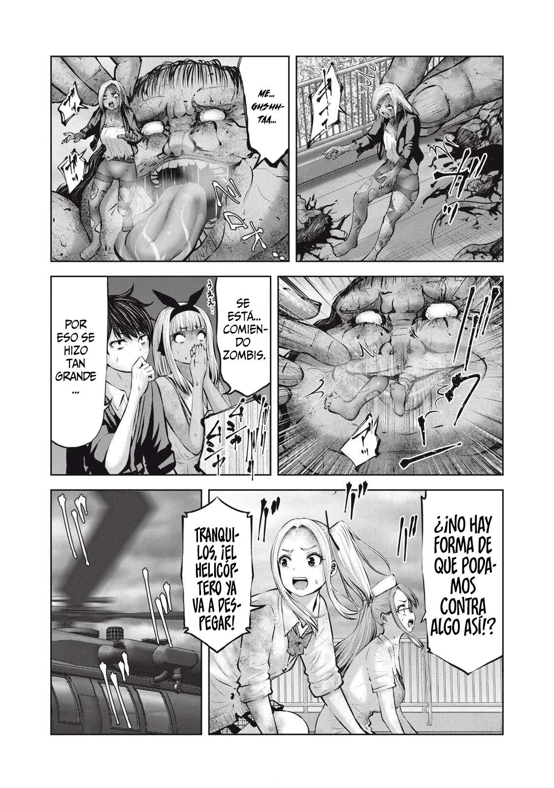 ZOMBIE SEKAI DE HAREM WO TSUKUROU Capítulo 14.1 - Page 4