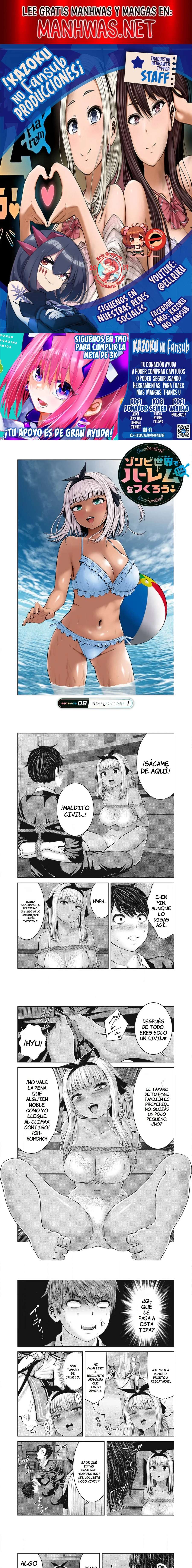 ZOMBIE SEKAI DE HAREM WO TSUKUROU Capítulo 8.1 - Page 1