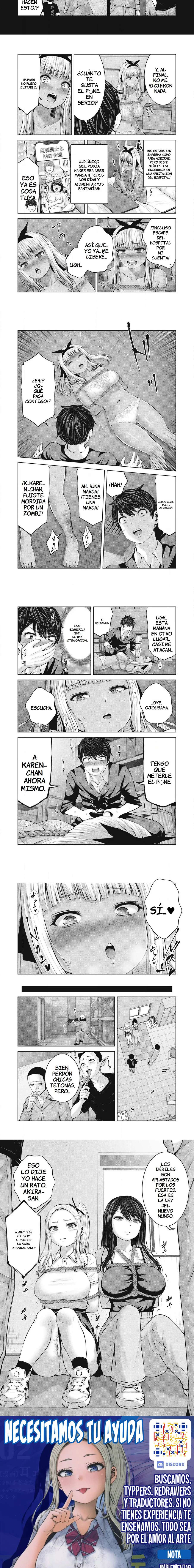 ZOMBIE SEKAI DE HAREM WO TSUKUROU Capítulo 8.1 - Page 3