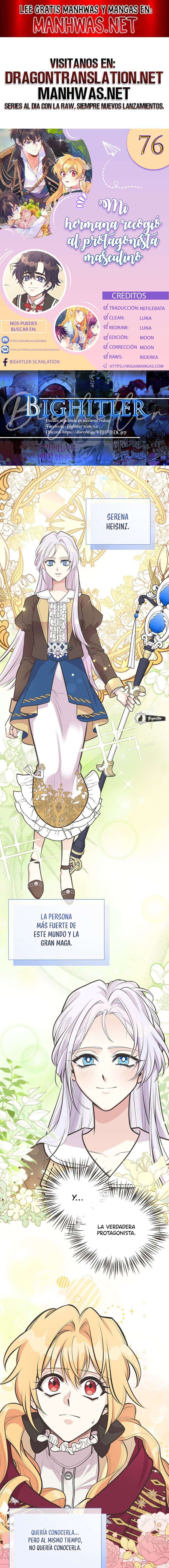 Mi hermana recogió al protagonista masculino Capítulo 76 - Page 1