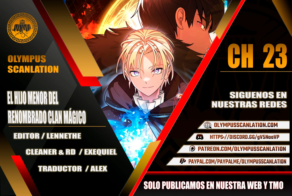 El Hijo Menor del Renombrado Clan Mágico Capítulo 23 - Page 1