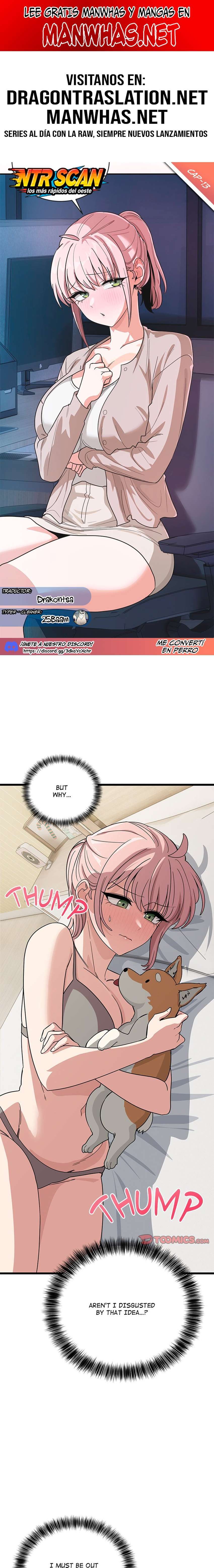 ¡Me convertí en un perro! Capítulo 13 - Page 1