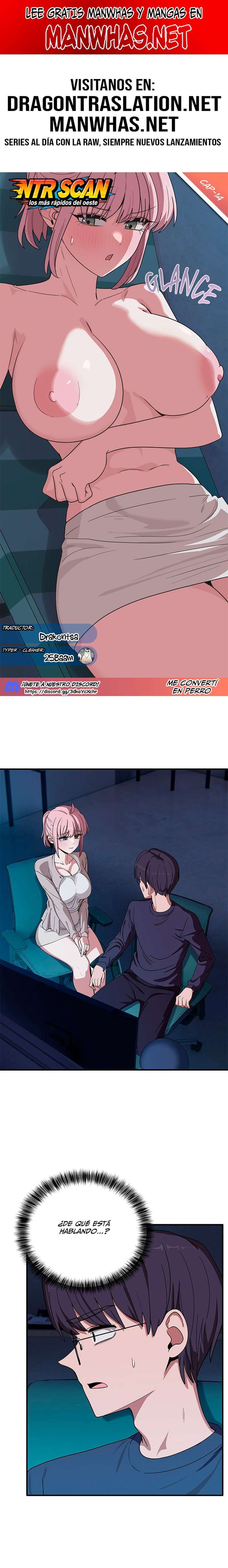 ¡Me convertí en un perro! Capítulo 14 - Page 1