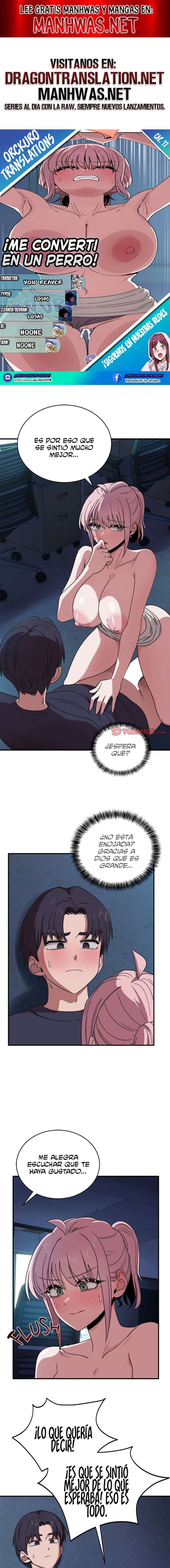 ¡Me convertí en un perro! Capítulo 17 - Page 1