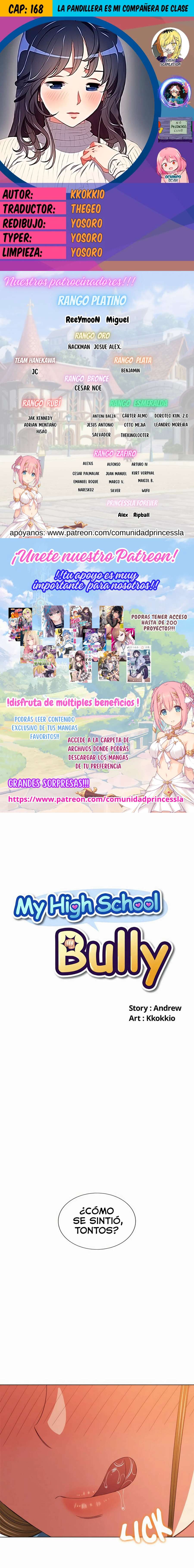 My High School Bully Capítulo 168 - Page 1