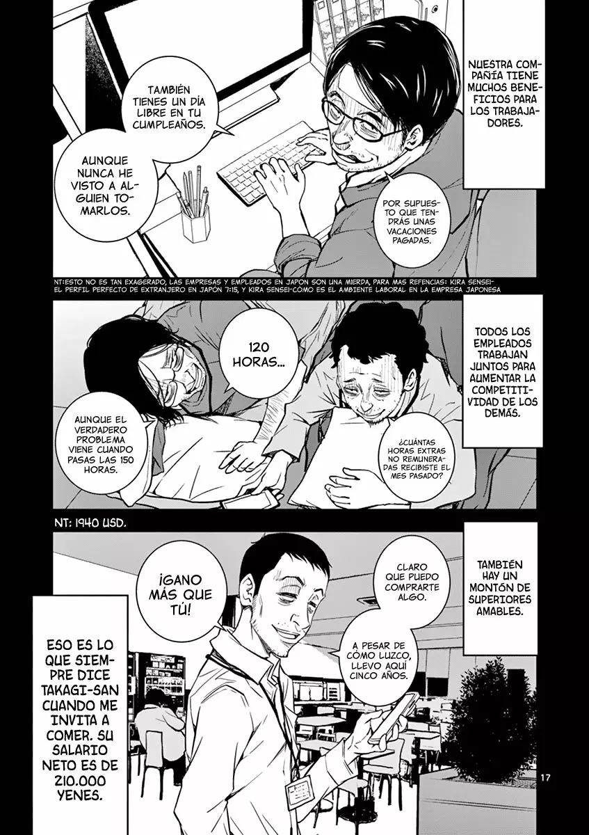 Zom 100: Zombie ni Naru made ni Shitai 100 no Koto Capítulo 1 - Page 17