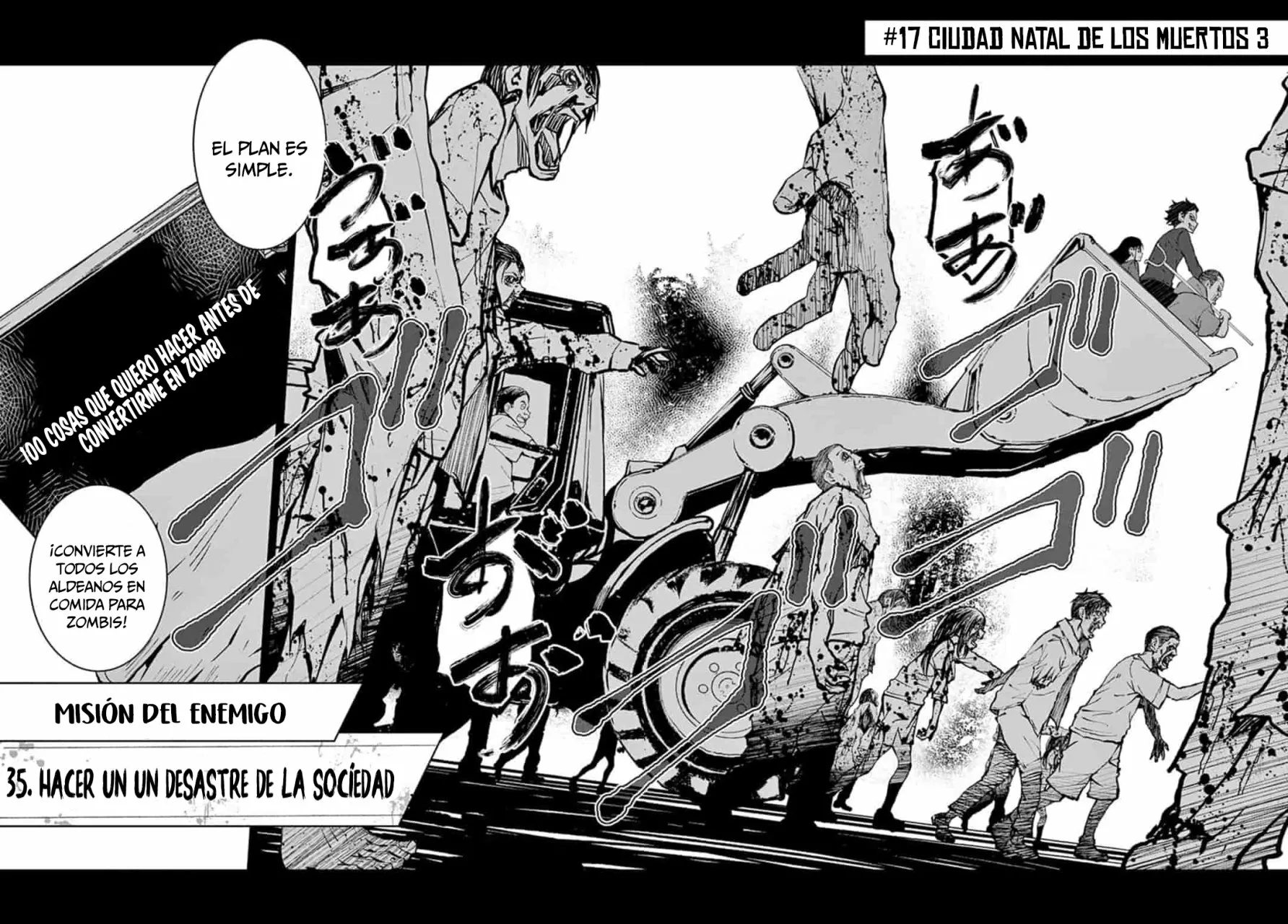 Zom 100: Zombie ni Naru made ni Shitai 100 no Koto Capítulo 17 - Page 3