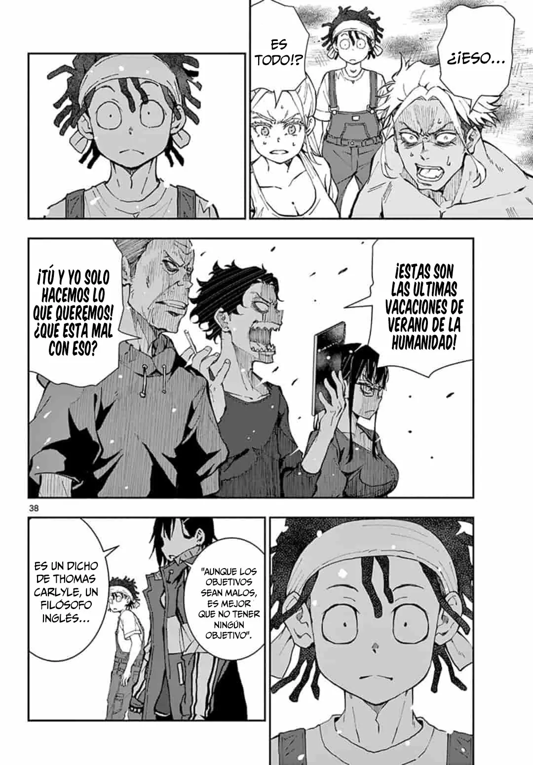 Zom 100: Zombie ni Naru made ni Shitai 100 no Koto Capítulo 17 - Page 35