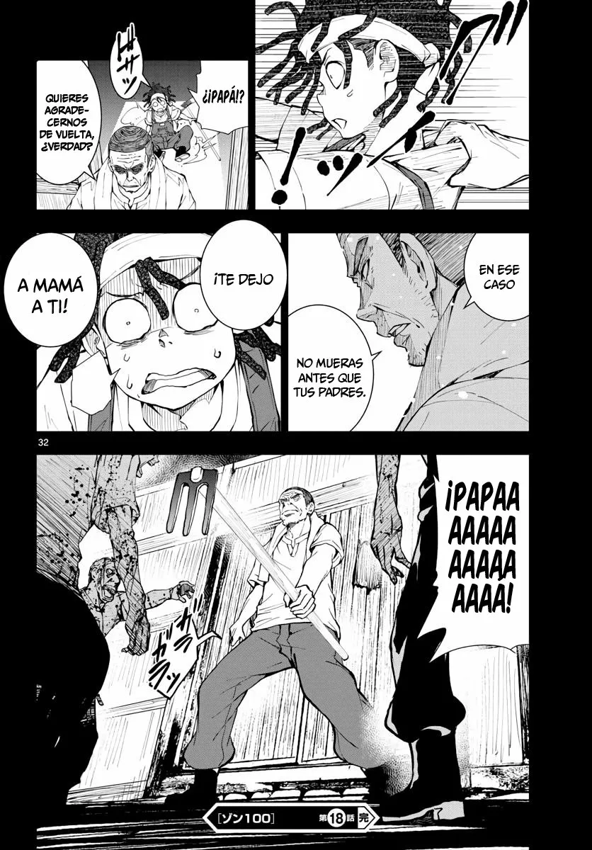 Zom 100: Zombie ni Naru made ni Shitai 100 no Koto Capítulo 18 - Page 33