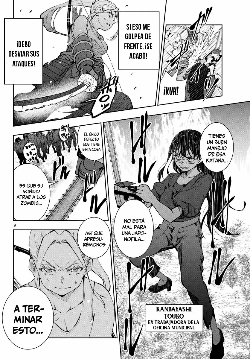 Zom 100: Zombie ni Naru made ni Shitai 100 no Koto Capítulo 19 - Page 10