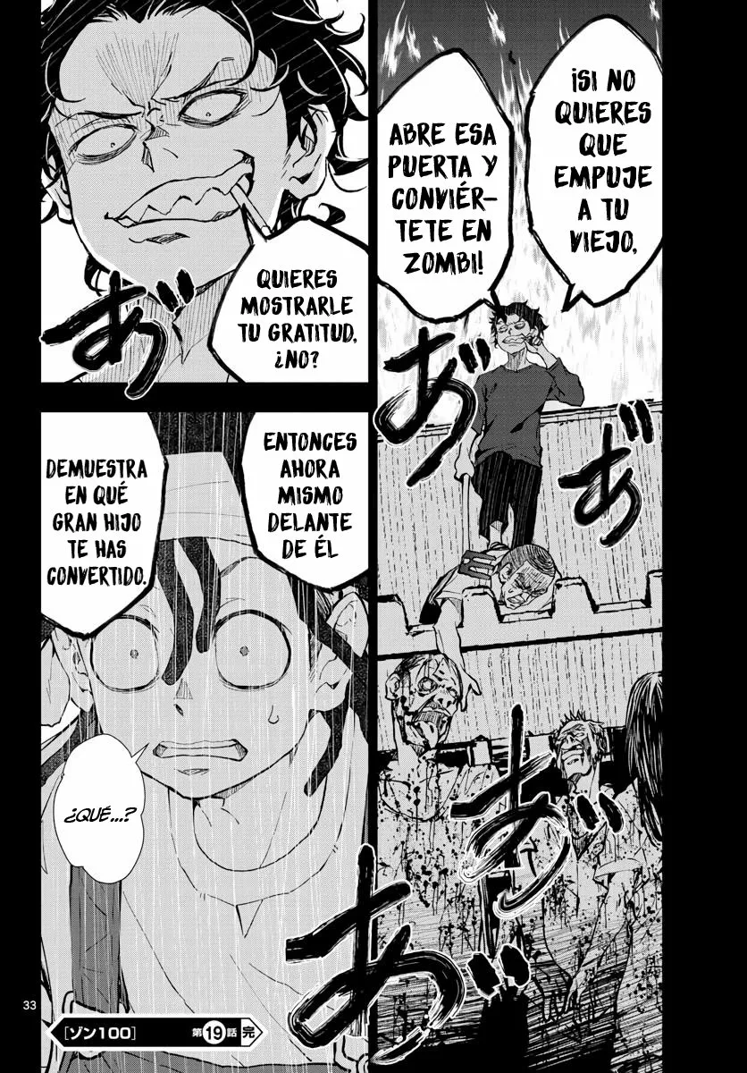 Zom 100: Zombie ni Naru made ni Shitai 100 no Koto Capítulo 19 - Page 33