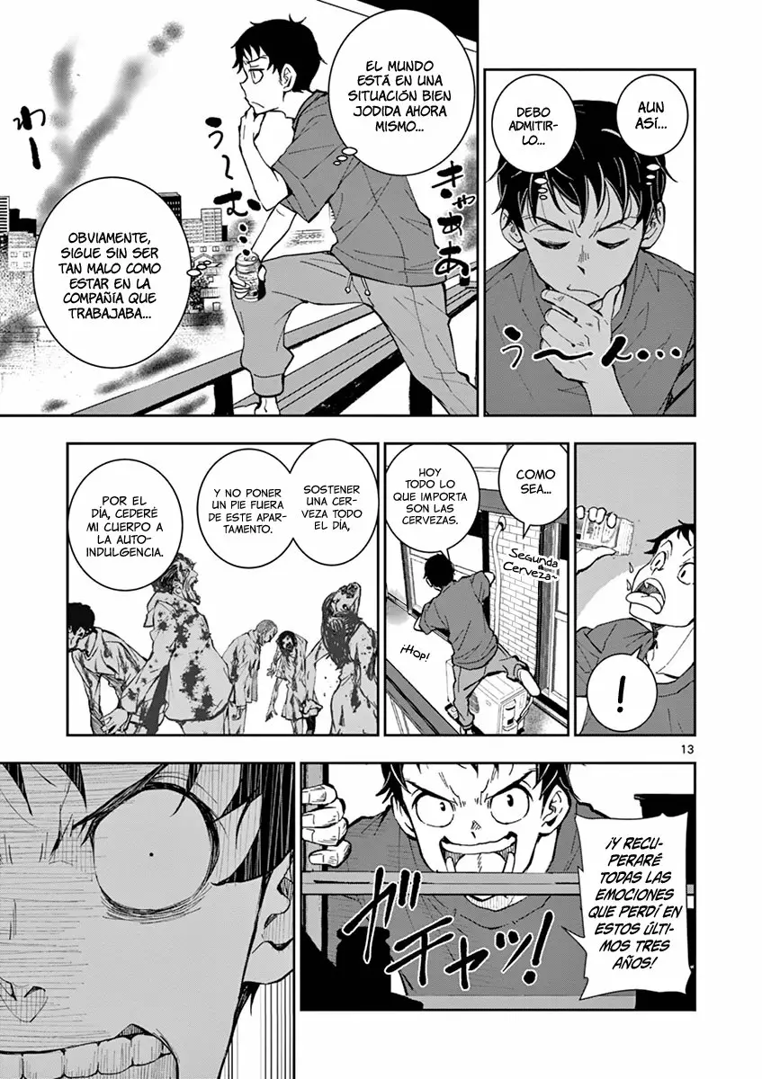 Zom 100: Zombie ni Naru made ni Shitai 100 no Koto Capítulo 2 - Page 13