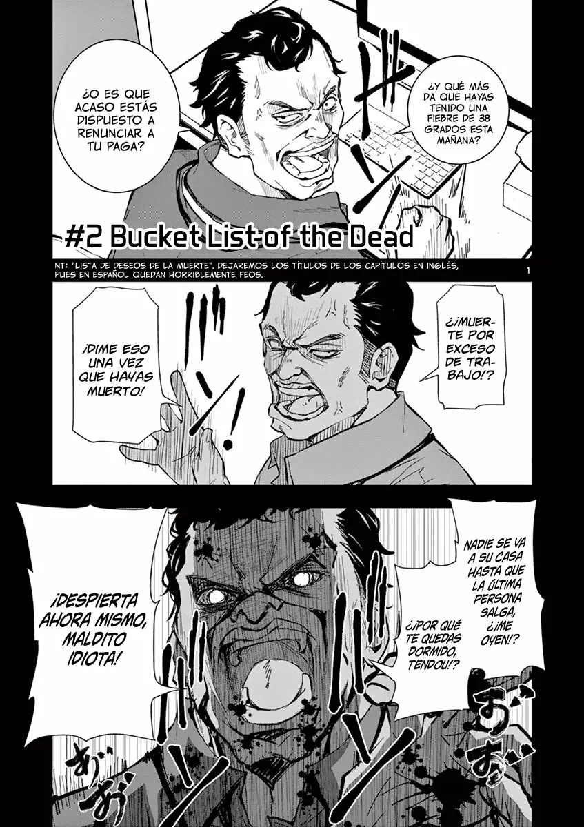 Zom 100: Zombie ni Naru made ni Shitai 100 no Koto Capítulo 2 - Page 2