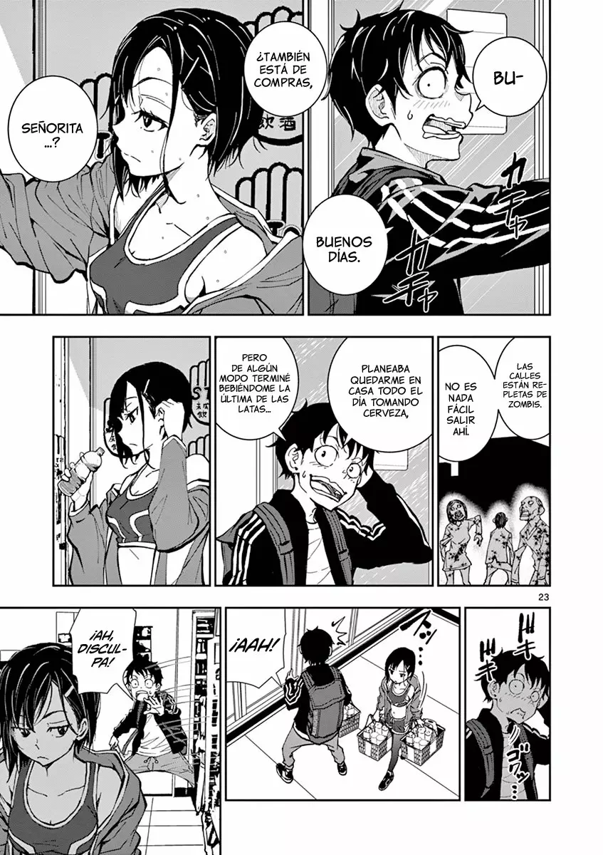 Zom 100: Zombie ni Naru made ni Shitai 100 no Koto Capítulo 2 - Page 23