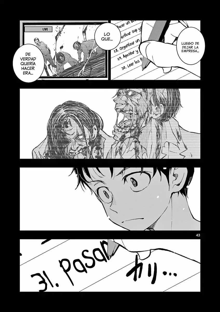 Zom 100: Zombie ni Naru made ni Shitai 100 no Koto Capítulo 2 - Page 41