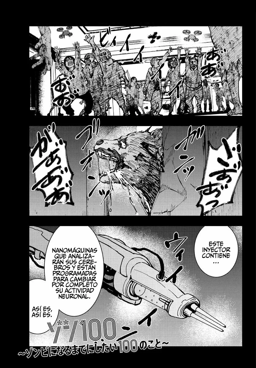 Zom 100: Zombie ni Naru made ni Shitai 100 no Koto Capítulo 26 - Page 3