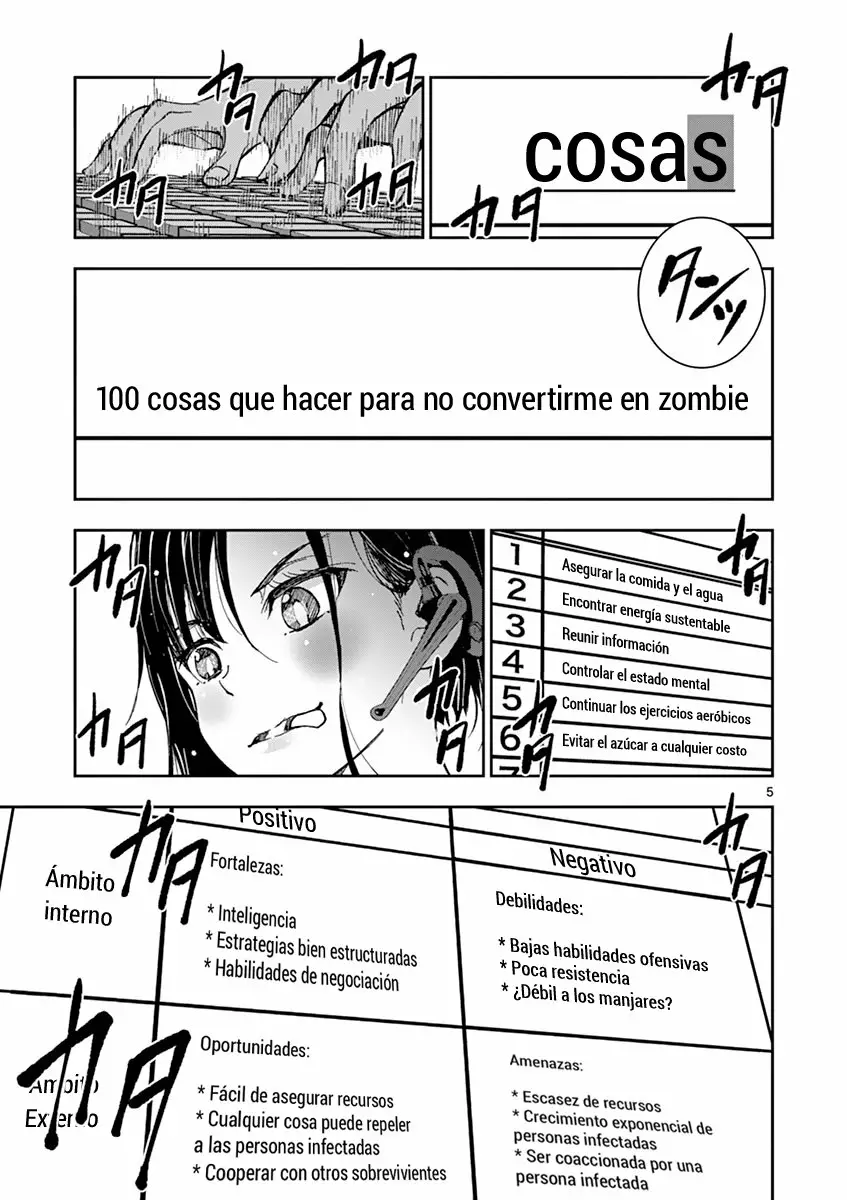 Zom 100: Zombie ni Naru made ni Shitai 100 no Koto Capítulo 3.5 - Page 6