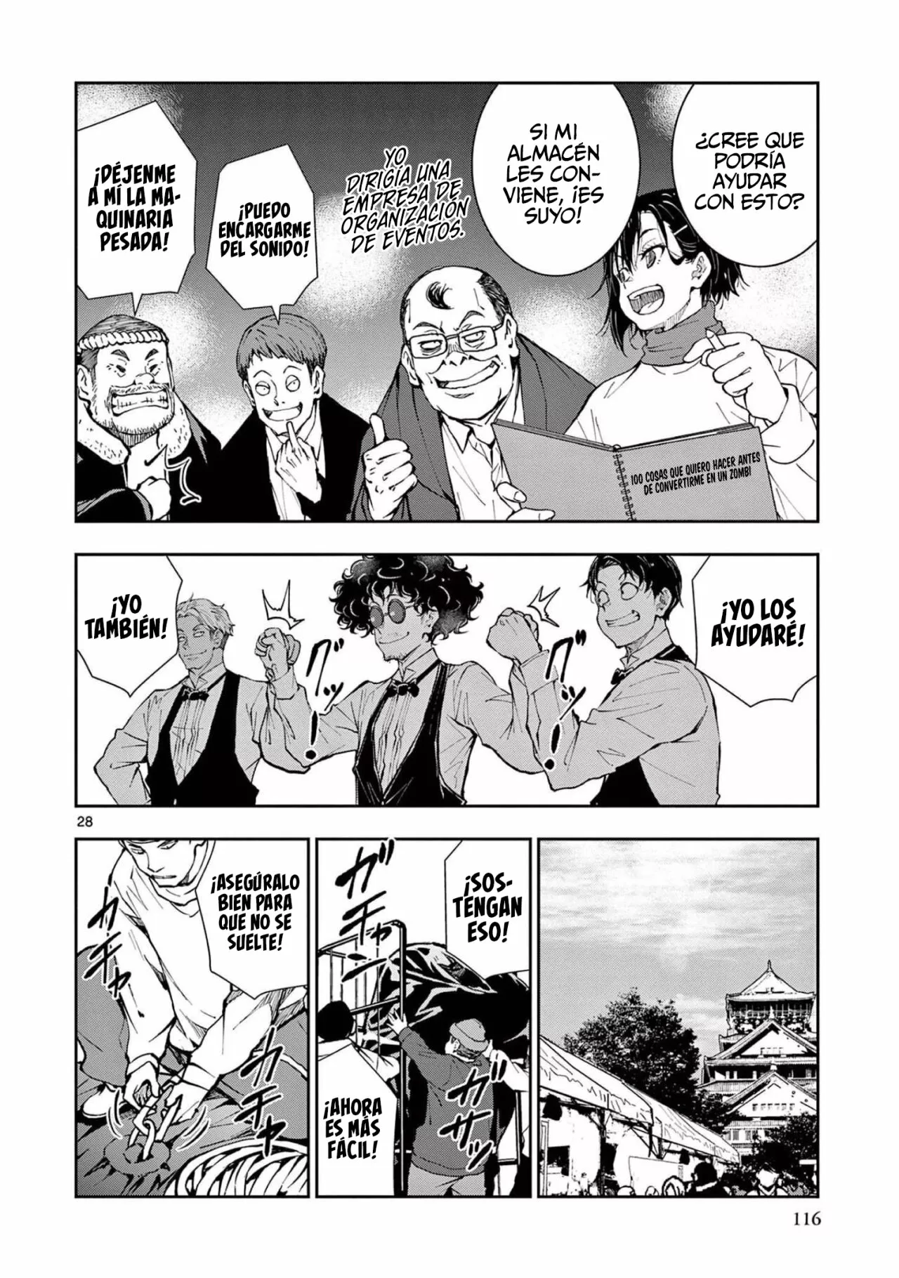 Zom 100: Zombie ni Naru made ni Shitai 100 no Koto Capítulo 33 - Page 29