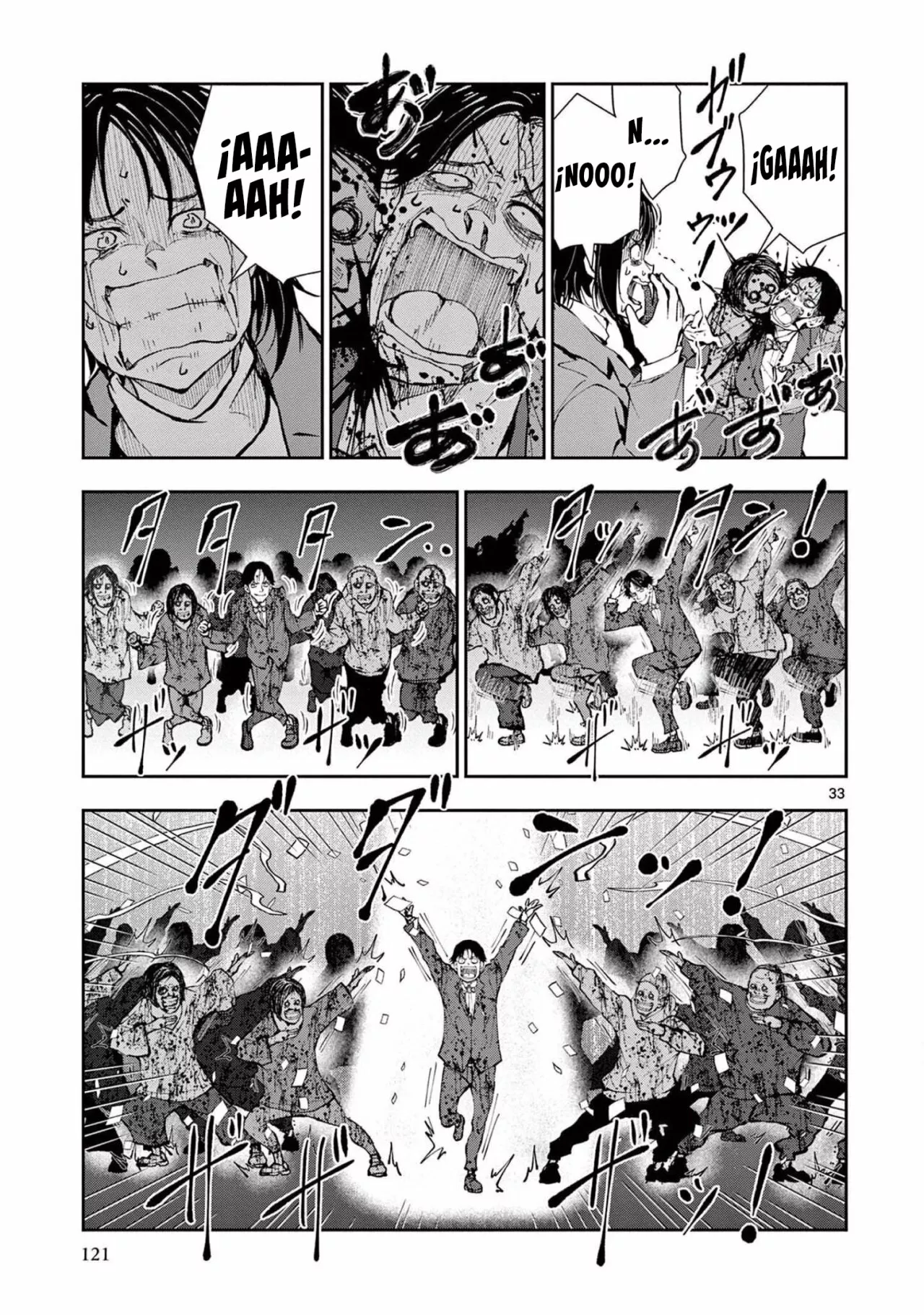 Zom 100: Zombie ni Naru made ni Shitai 100 no Koto Capítulo 33 - Page 34