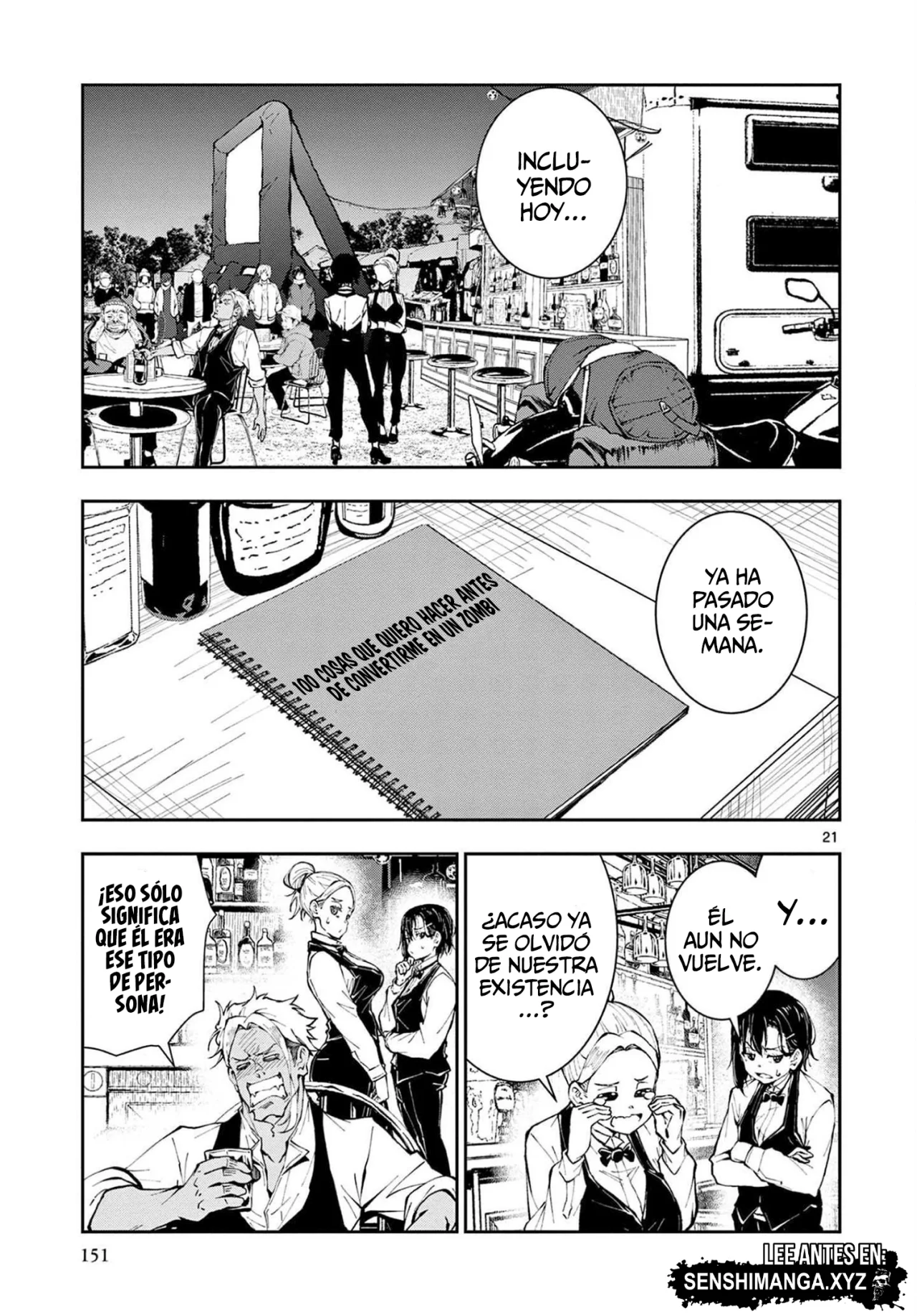 Zom 100: Zombie ni Naru made ni Shitai 100 no Koto Capítulo 34 - Page 24