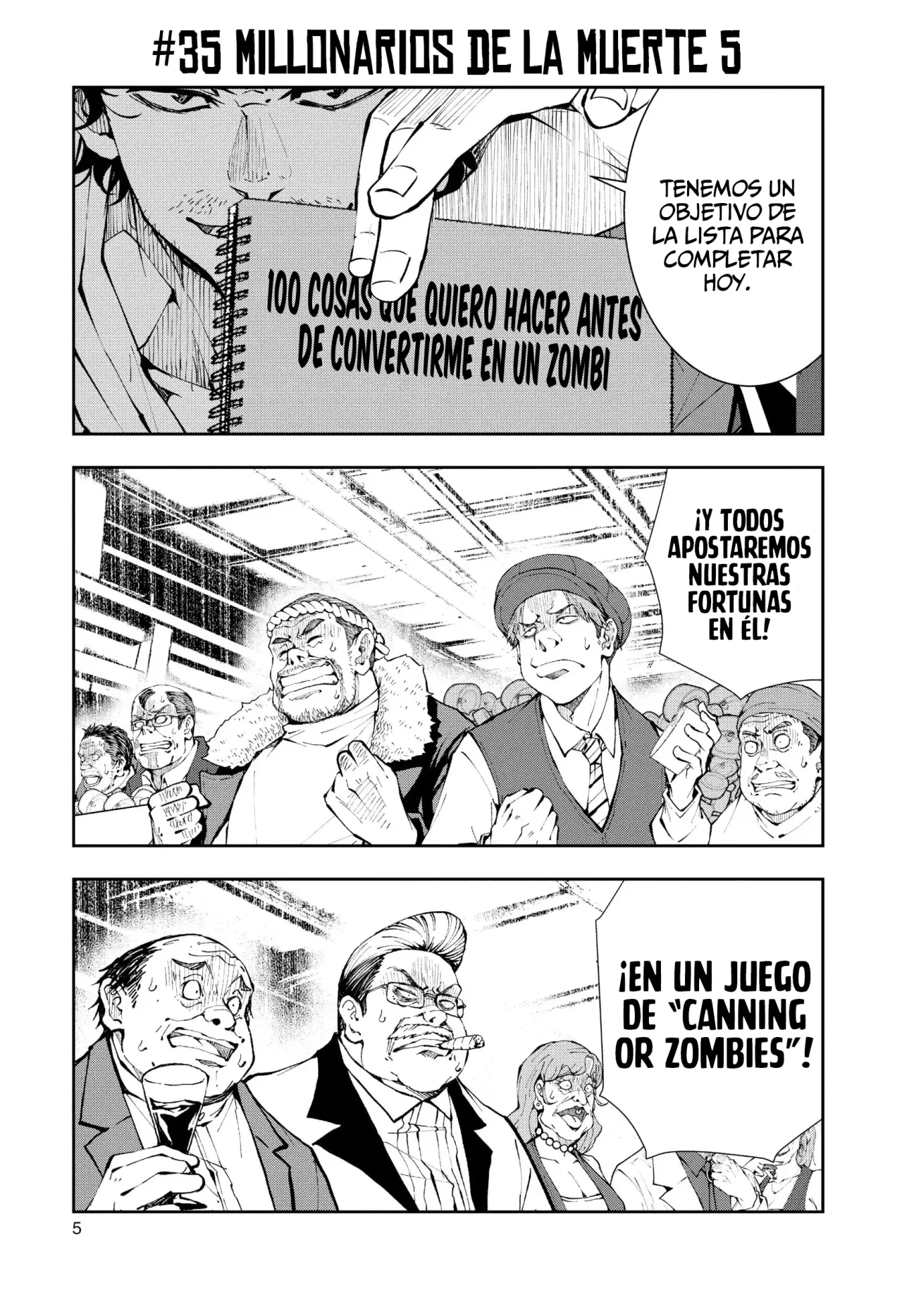 Zom 100: Zombie ni Naru made ni Shitai 100 no Koto Capítulo 35 - Page 3