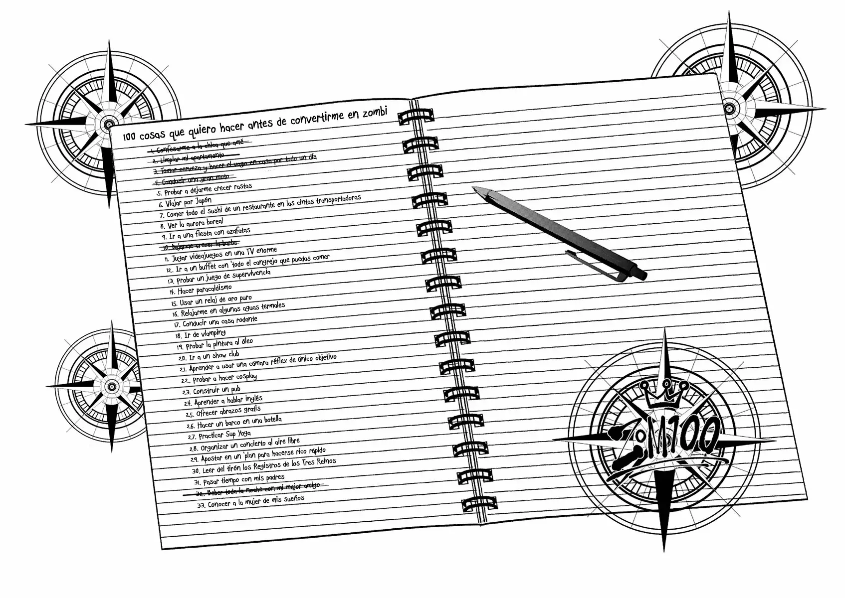 Zom 100: Zombie ni Naru made ni Shitai 100 no Koto Capítulo 4 - Page 4