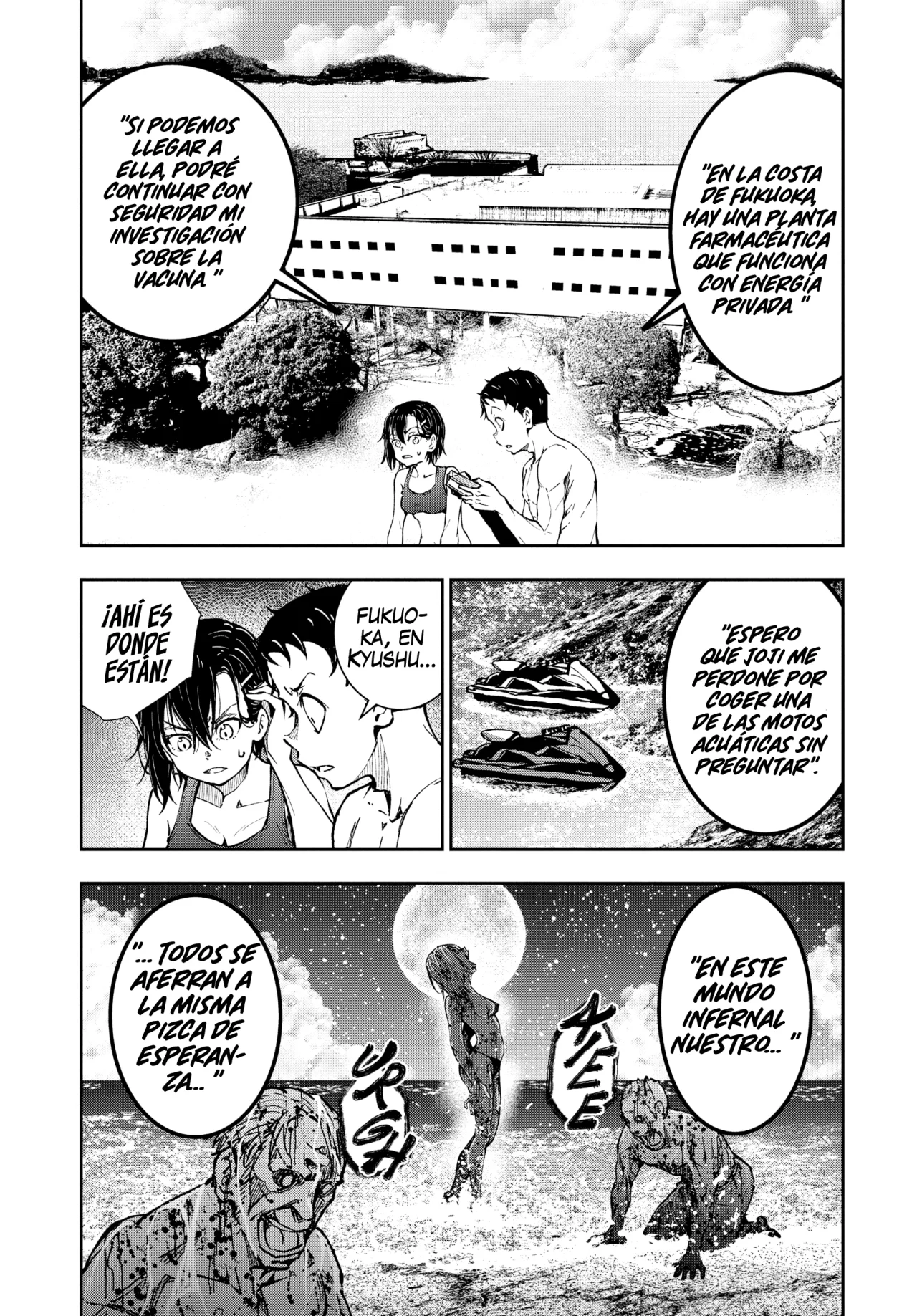 Zom 100: Zombie ni Naru made ni Shitai 100 no Koto Capítulo 44 - Page 33