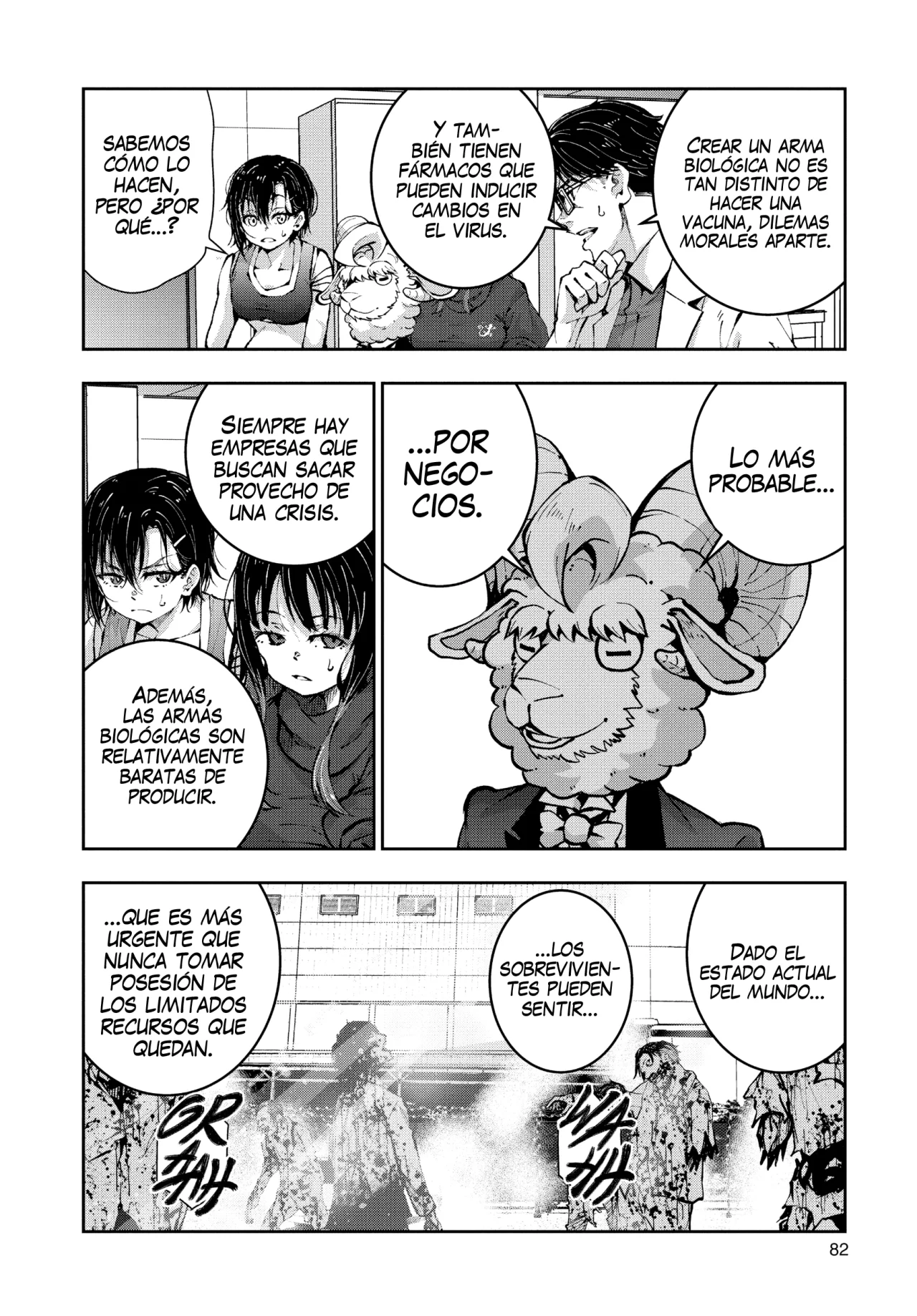 Zom 100: Zombie ni Naru made ni Shitai 100 no Koto Capítulo 48 - Page 39