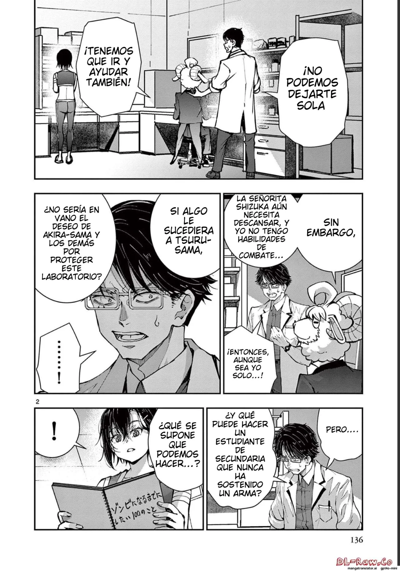 Zom 100: Zombie ni Naru made ni Shitai 100 no Koto Capítulo 50 - Page 6